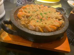 石板蒜蓉虾-小菜园新徽菜(常州天宁吾悦店)