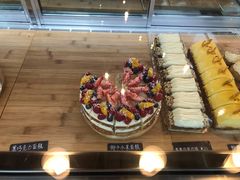 椰子水果蛋糕-麦田工坊(月湖店)