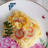 🌸颜值口味双高[爱心]黄椒鱼板🍥炒蛋🥚