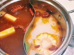 麻辣鸭血+清汤-汤岛涮小火锅(温州龙湾万达店)