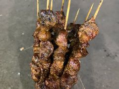 烤腰子-劳动公园新疆人烤腰子