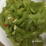 家有小厨娘之美味可口的凉拌苦瓜