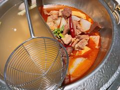 鲜牛杂鸳鸯锅-左庭右院鲜牛肉火锅(龙湖杭州滨江天街店)