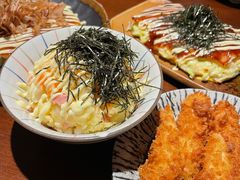 和风土豆沙拉-山杏yama-katsu·吉列炸物