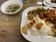 干锅土豆片饭-华天新川面馆(闹市口店)
