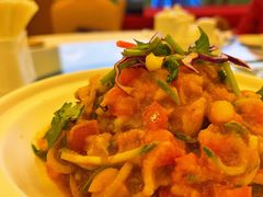 土豆泥拌莜面-内蒙古驻京办餐厅