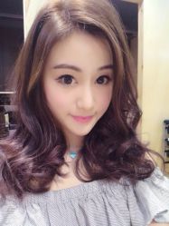 粉亚麻色-icare美发沙龙