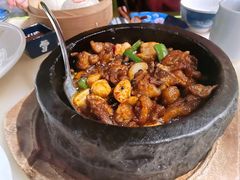 石锅杭椒牛蛙-桂满陇-十里风荷(合生汇店)