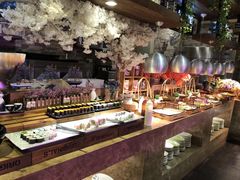 自助取餐区-大漠风烤肉火锅自助餐厅(鹰展店)