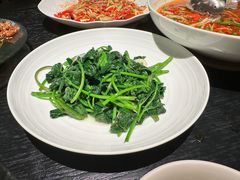 清炒红薯叶-金谷仓家庭料理(马泉营店)