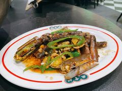 豉椒炒圣子-飞尝蚝·顺德菜·鱼生(顺德总店)