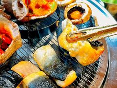 -围炉肉舍•炭烤活鳗•丹东海鲜烤肉(步行街店)