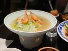 腐皮青菜-老头儿油爆虾·1987杭州烟火味(湖滨银泰in77D区店)