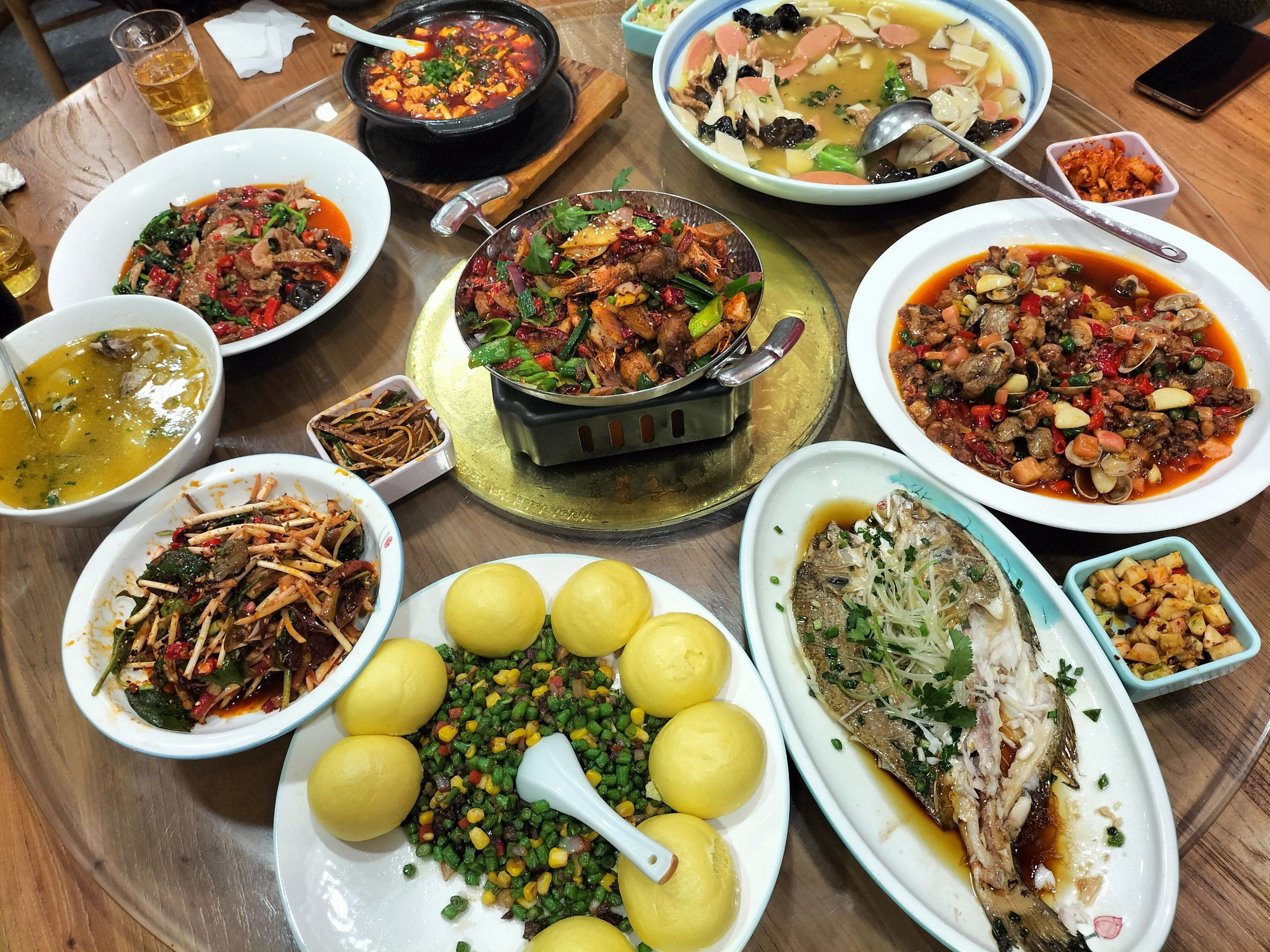 满桌佳肴大分享