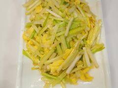 韭黄炒鸡蛋-雪园上海饭店(港湾1号店)