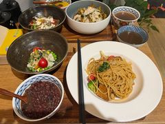 黑胡椒鲜蔬意面-漫蔬•台北蔬食小馆VEGGIEBOIL(朝晖店)