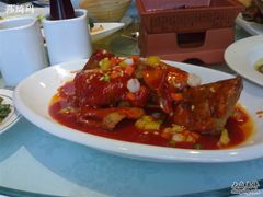 松子鲑鱼，被煎透了-和记小菜(东方店)