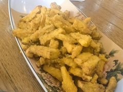 咸蛋黄焗两样-小柒家第一锹东北菜(城关店)