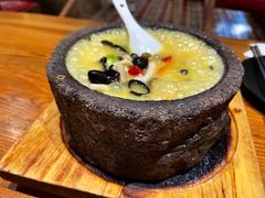 石锅小煮鲜杂菌-敏珠拉姆藏餐·南京厨房(富春江东街店)