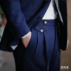 点击看大图 -怒马会 全麻衬西装高级定制