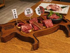 M9和牛长盛拼盘（湿式熟成）-赤坂亭·M9和牛烧肉·铁板烧(合肥万象城店)