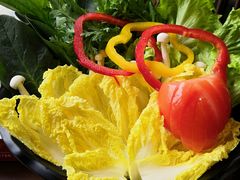 有机蔬菜拼盘-捞神煲汤火锅(湖滨商业街店)