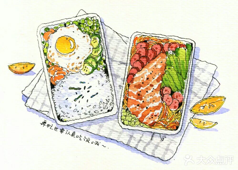 钢笔淡彩为你平凡的小日子增添温暖色彩[糖果]