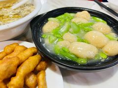 丝瓜毛豆面筋煲-兰亭餐厅(原嵩山路店)