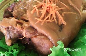Whole Pork Shank Stewed