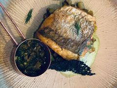 橄榄茄子海鲈鱼排-The Rug Cafe(王府中环店)