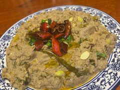 炒麻豆腐-李记白水羊头·清真老味家常菜(石景山店)