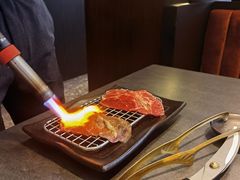 火炙和牛寿司-铭牛烧肉·和牛海鲜自助(高新月牙湖店)