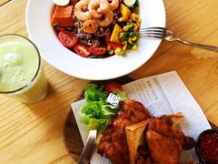 烤南瓜鲜虾沙拉-F+轻食健身赋能空间(中华北路国贸商场店)