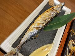 盐烤秋刀鱼-二午一食创意日式料理(温泉步行一街店)