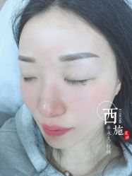 -西施无菌半永久纹绣眉眼影唇轻增发纹发际线