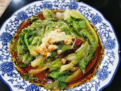 蒜汁淋生菜-一锅厨东北水饺店(厦大店)