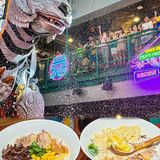 大连也能吃到榴莲拉面了!还能看到巨熊北北!!