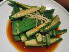 原生态秋葵-老头儿油爆虾·知味杭州(爱琴海购物中心)