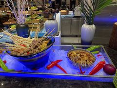 -亚龙湾希尔顿自助餐厅·海鲜·烧烤·沙滩BBQ·现场乐队