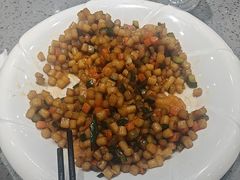虾仁炒疙瘩-紫光园·烤鸭(美术馆店)
