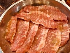 烤肩颈肉-小本家韩式烤肉(紫藤路店)