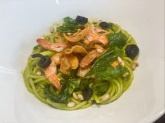 杜松子罗勒鲜虾面-娜娜家•Nana's restaurant (南开大悦城店)