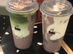 超厚芋泥京都抹茶-LELECHA乐乐茶(美罗城店)