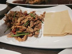 微山湖煎饼湖虾-老牌坊鲁菜名店(宽厚里店)