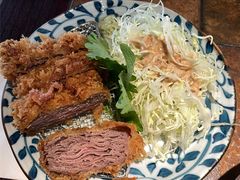 吉列黑牛千层锦-山杏yama-katsu·吉列炸物