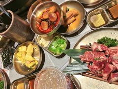 -草家酱蟹炭火烤肉店(珲春南路一店)