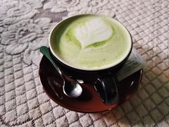 抹茶拿铁-花蓬咖啡(阳光经典店)