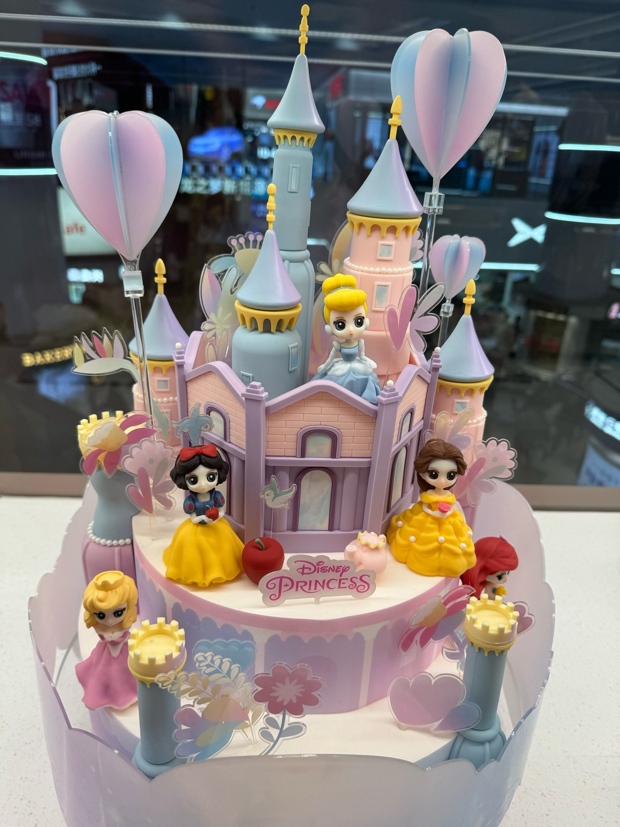 小朋友说,喜欢这个迪士尼城堡蛋糕🎂