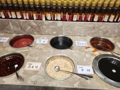自助调料区-阿串串老火锅(力盟店)