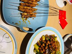 -街角等你.大连海鲜烧烤.经典铁板海鲜串(西安路店)